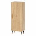 Hochwertiges Homgoday Sideboard in Sonoma-Eiche, 34,5 x 34 x 90 cm – Vielseitiger Küchenschrank und Beistellkommode